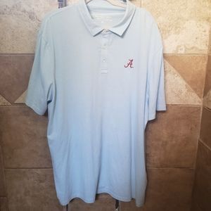 Vineyard Vines Alabama baby blue polo Size XXL